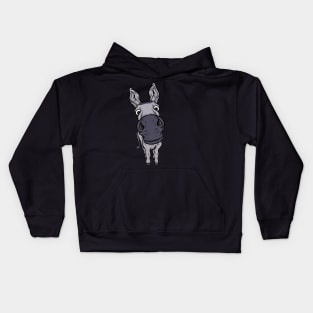 Funny House Donkey Farm Horse Mule Pack Animal Donkey Kids Hoodie